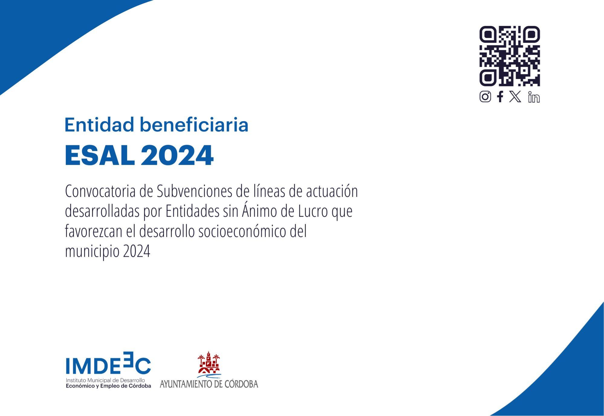 ESAL 2024 - IMDEC Ayuntamiento de Córdoba